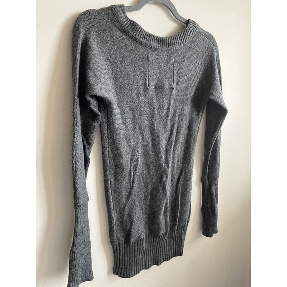 Vintage HOLLISTER Cotton-Nylon-Rabbit Hair V-neck Vintage Sweater top XS - Picture 4 of 11